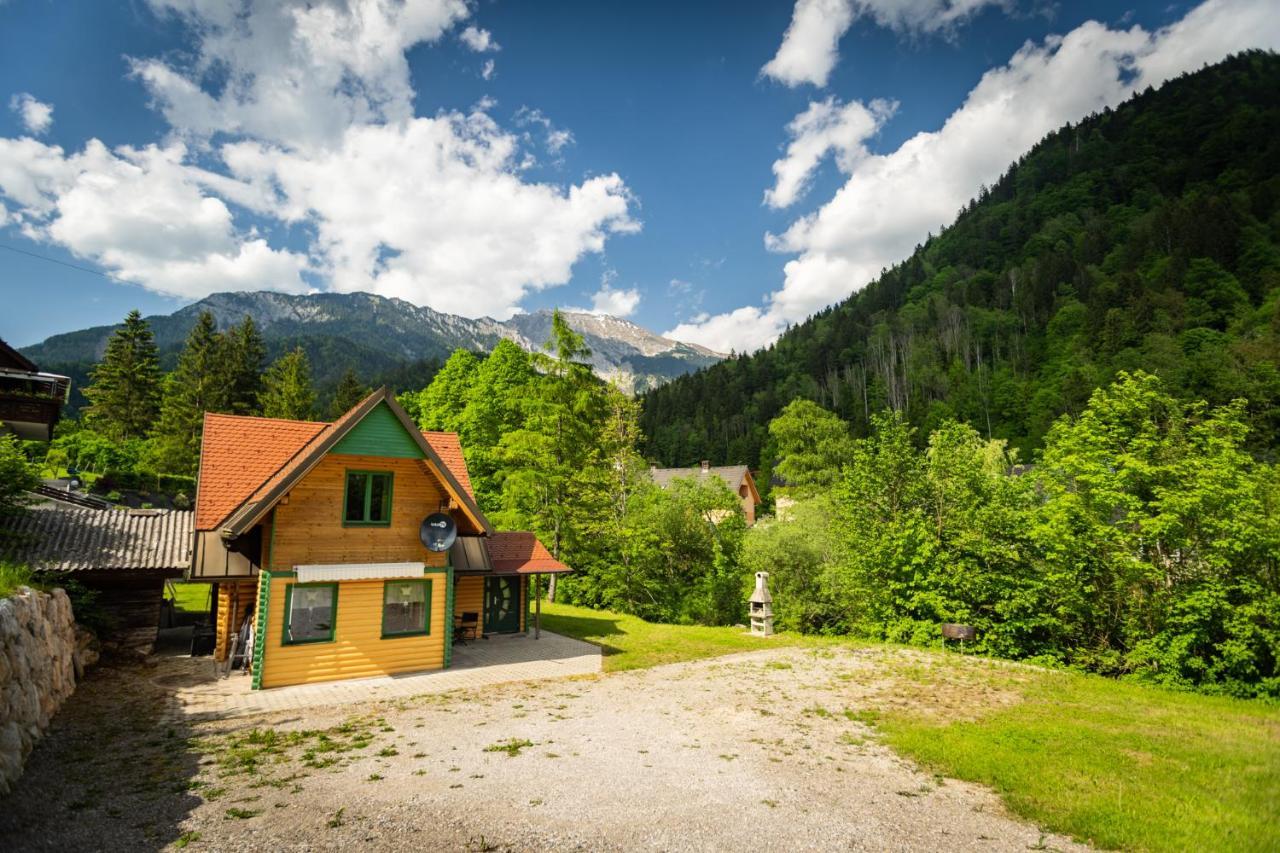 Butterfly Cottage By The Creek Tržič Kültér fotó